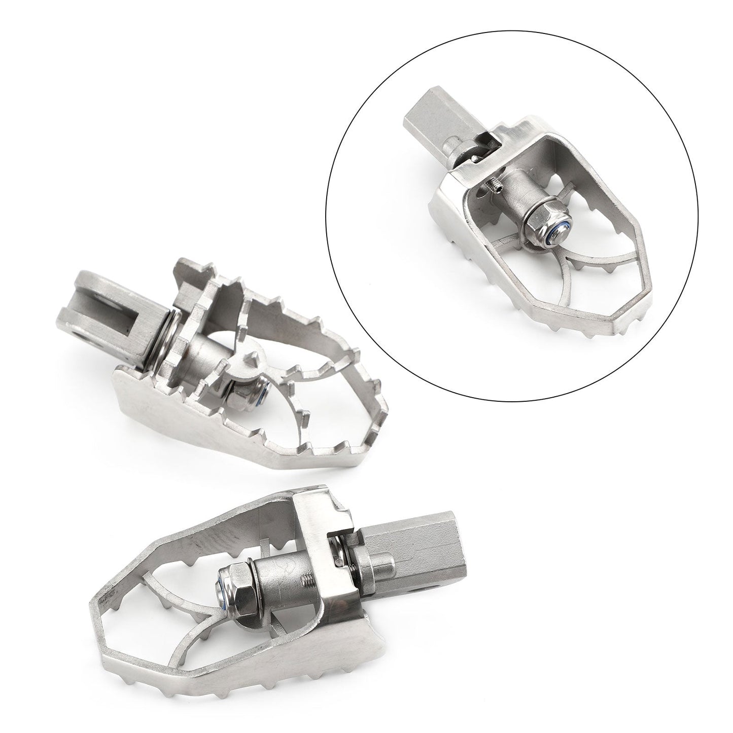 Kawasaki Front Footrests Foot Peg Footpegs Fit For Kawasaki Versys X300 650 2017-2021 Versys 1000 2012-2021