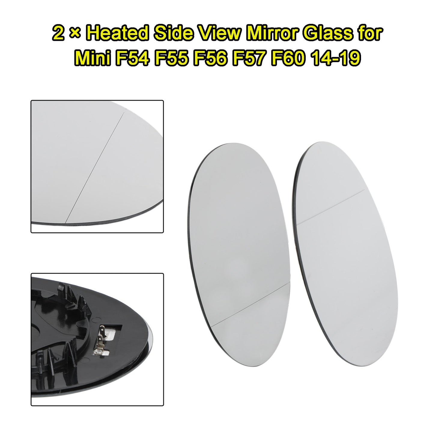 14-19 Mini F54 F55 F56 F57 F60 2??????Heated Side View Mirror Glass 51167366039 51167366040