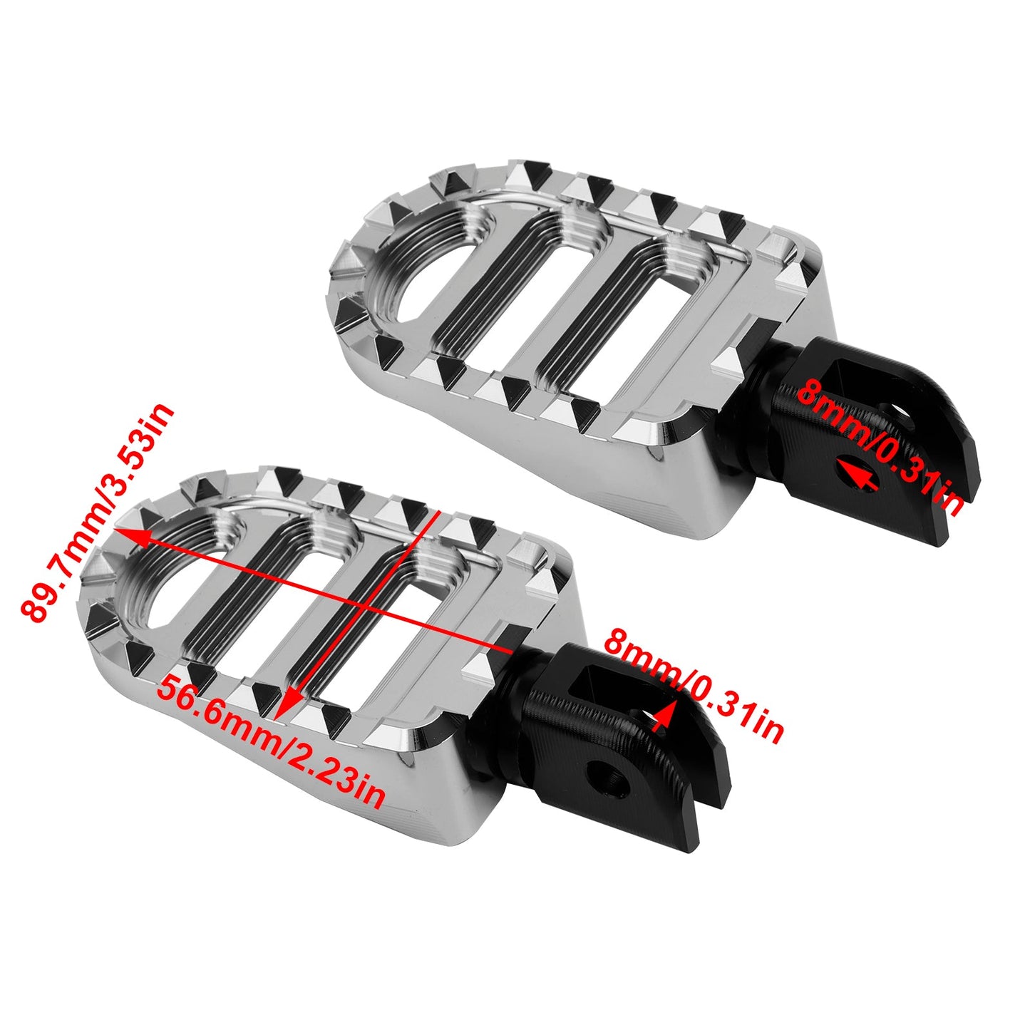 2018-2023 Speedmaster 2020-2023 Rocket 3GT Front Footrests Foot Peg