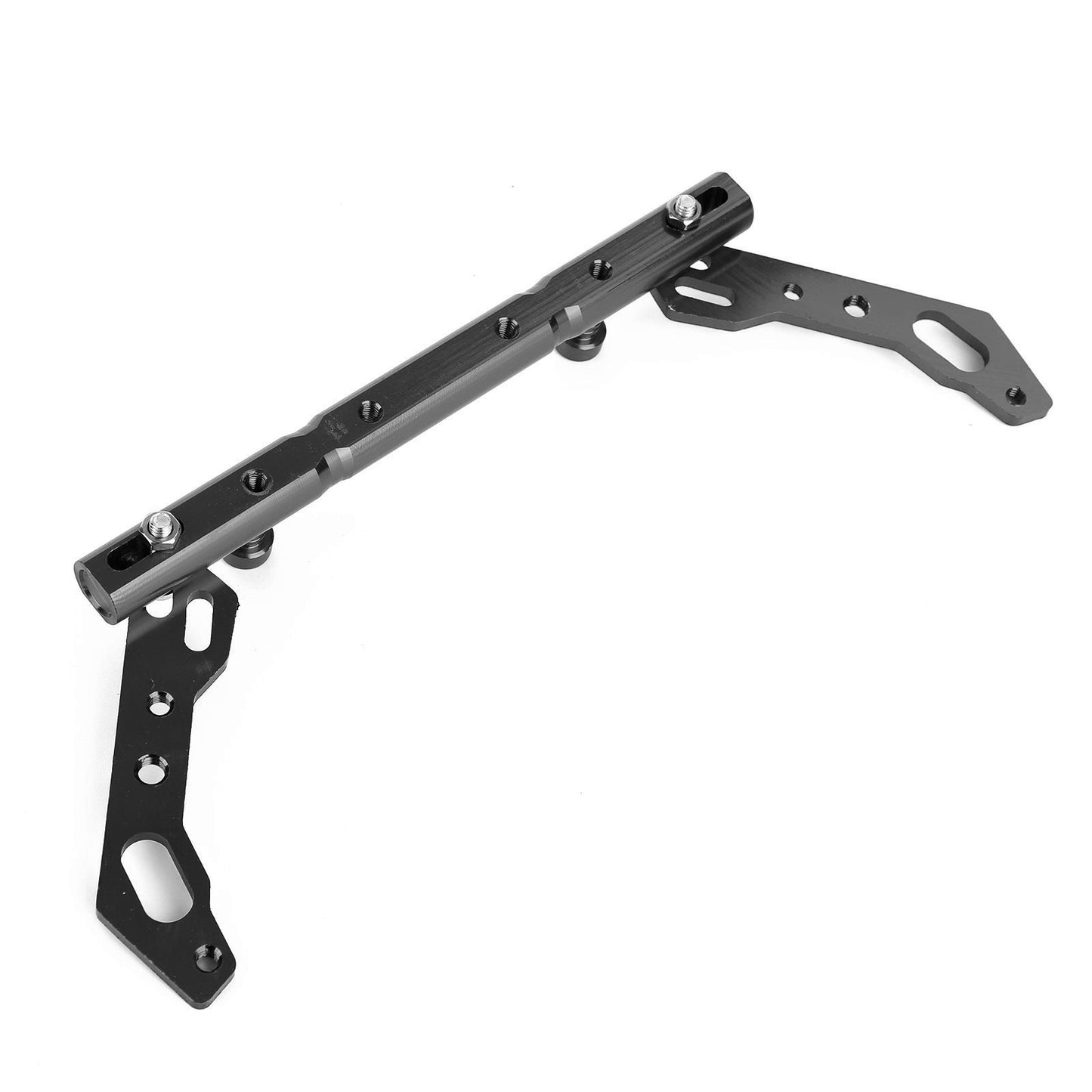 Cnc Adjustable Balance Cross Handle Bar Aluminum Lever Black Fits For Motor