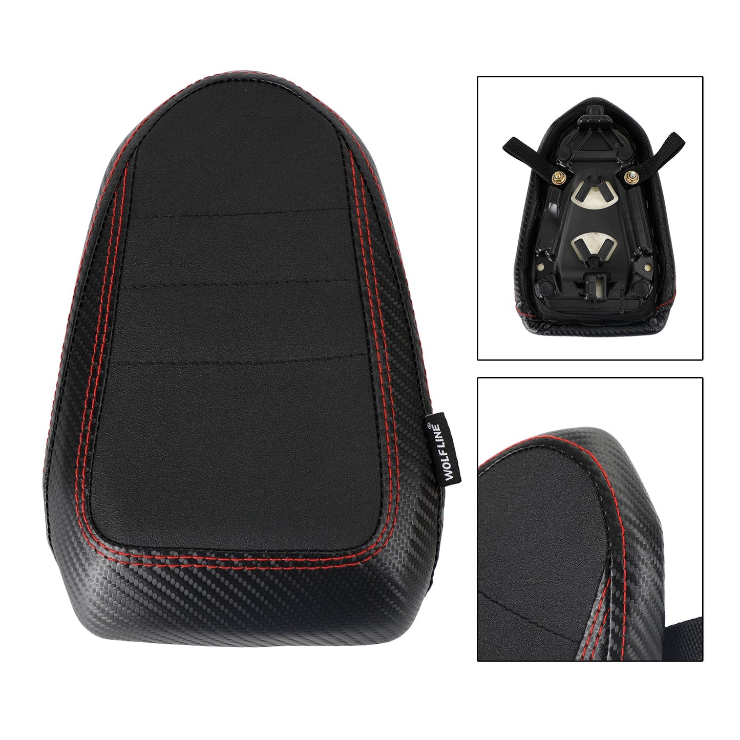 Rear Seat Passenger Cushion Flat Pu Fits For Bmw S1000Rr 2019-2022 2020 2021