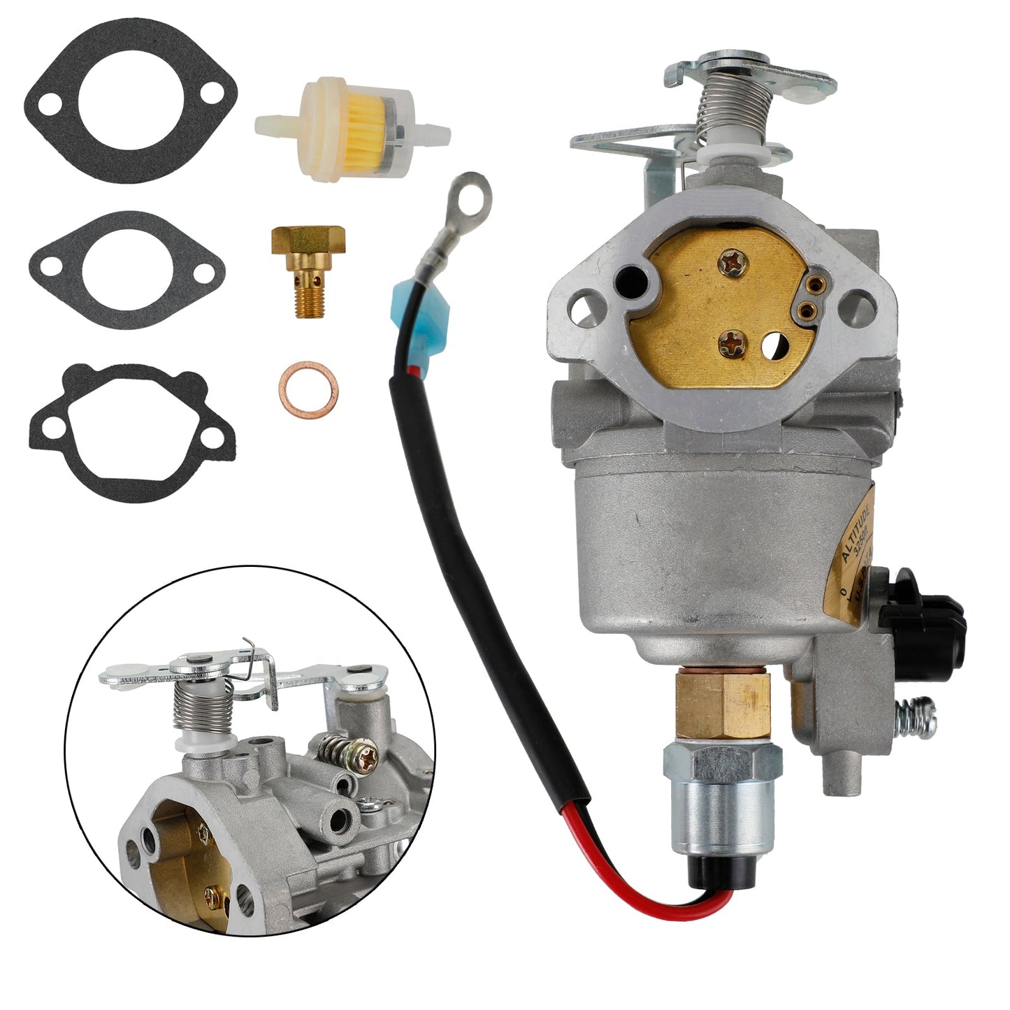 Carburetor Carb fit for Cummins Onan 146-0881 Power Generator A041D744 Carb