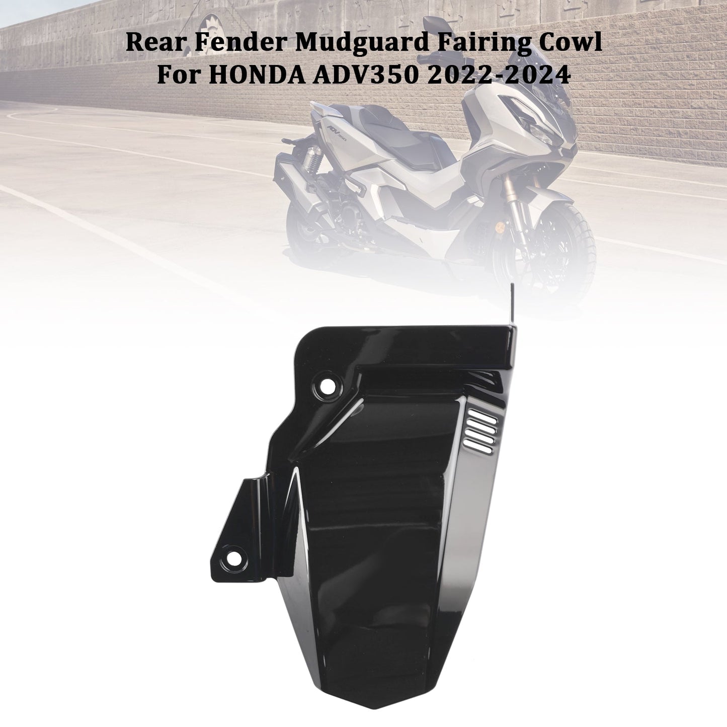 22-24 HONDA ADV350 Rear Fender Mudguard Fairing Cowl