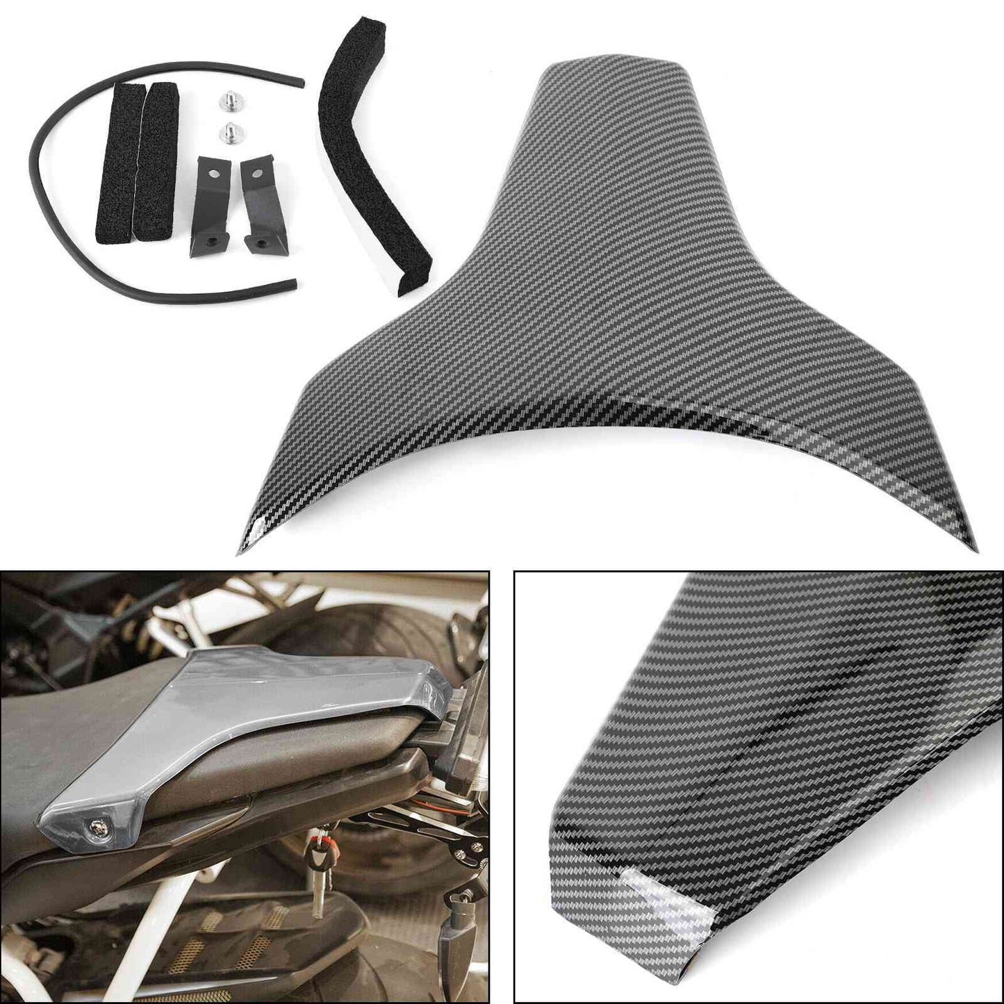 17-20 Yamaha MT-09 Rear Pillion Seat Cowl Fairing Cover