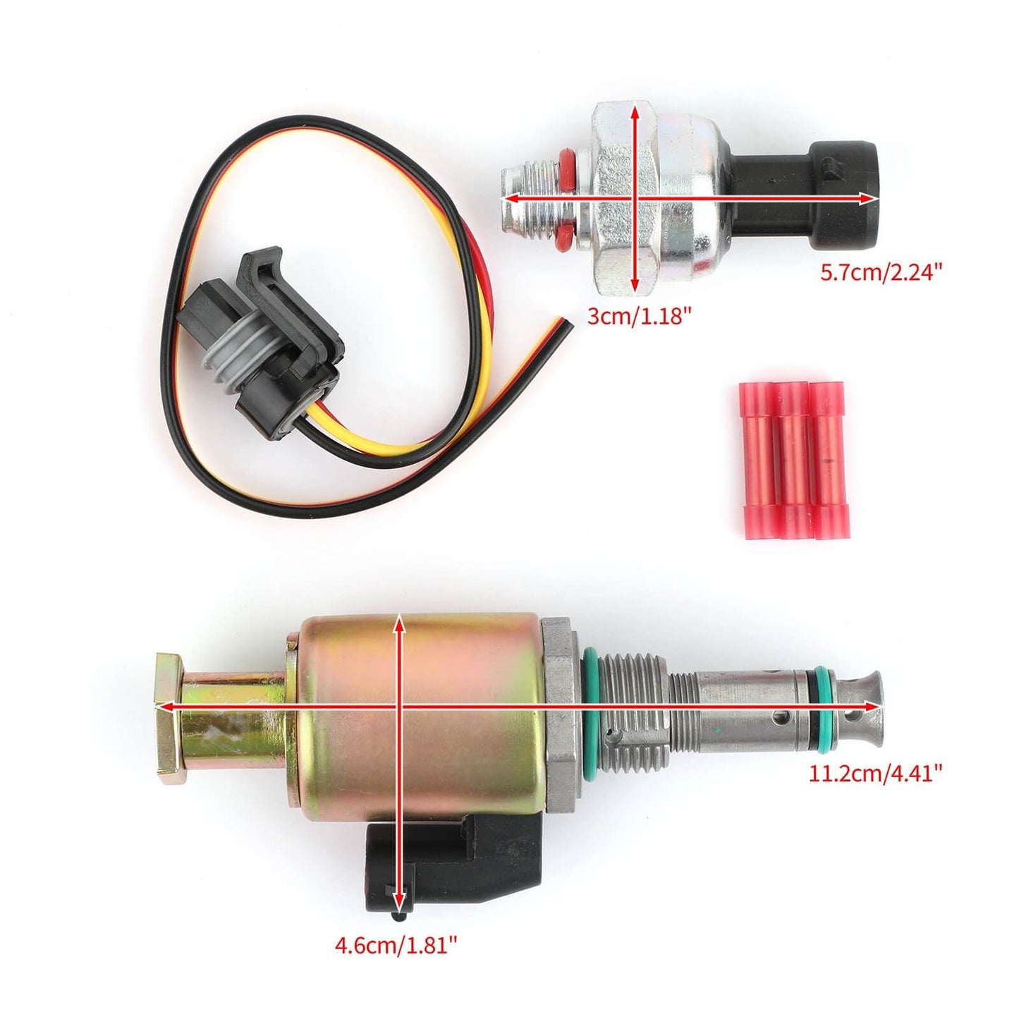 1999-2003 Ford F250 F350 F450 Super Duty 7.3L F6TZ9F838A Pressure Regulator Sensor Valve ICP IPR