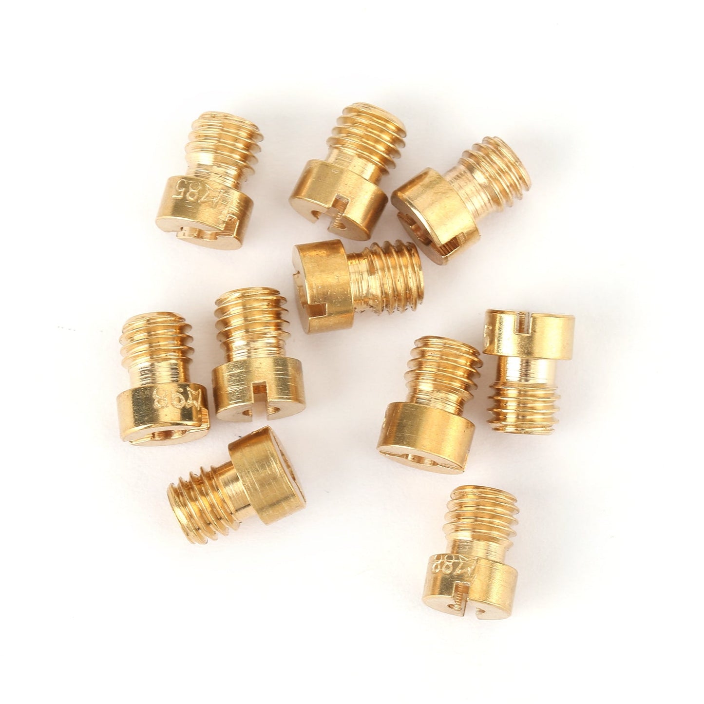 10PCS 5MM Carburettor Main Jets Nozzle Set For Dellorto Carburetor 75-98 Carb