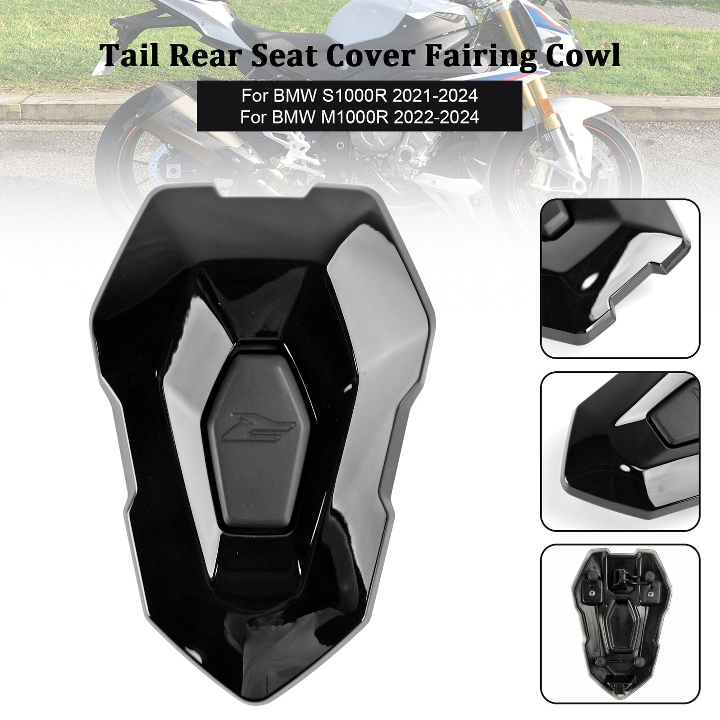 BMW 21-24 S1000R & 22-24 M1000R Tail Rear Seat Cover Fairing Cowl