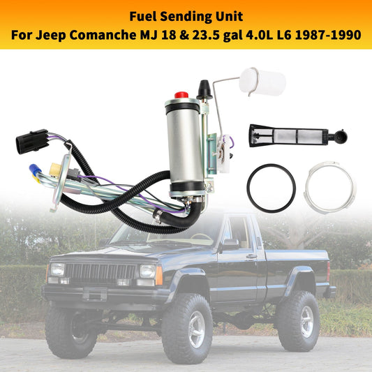 1987-1990 Jeep Comanche MJ 18 & 23.5 gal 4.0L L6 Gas Tank Sending Unit w/ F.I. w/ the Fuel Pump JPSU-6P4.0