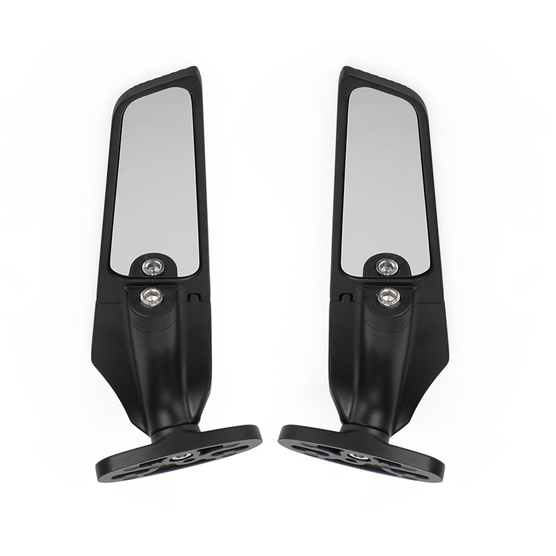 03-17 Honda CBR600RR & 04-07 CBR1000RR Adjustable Wing Fin Rearview Mirrors