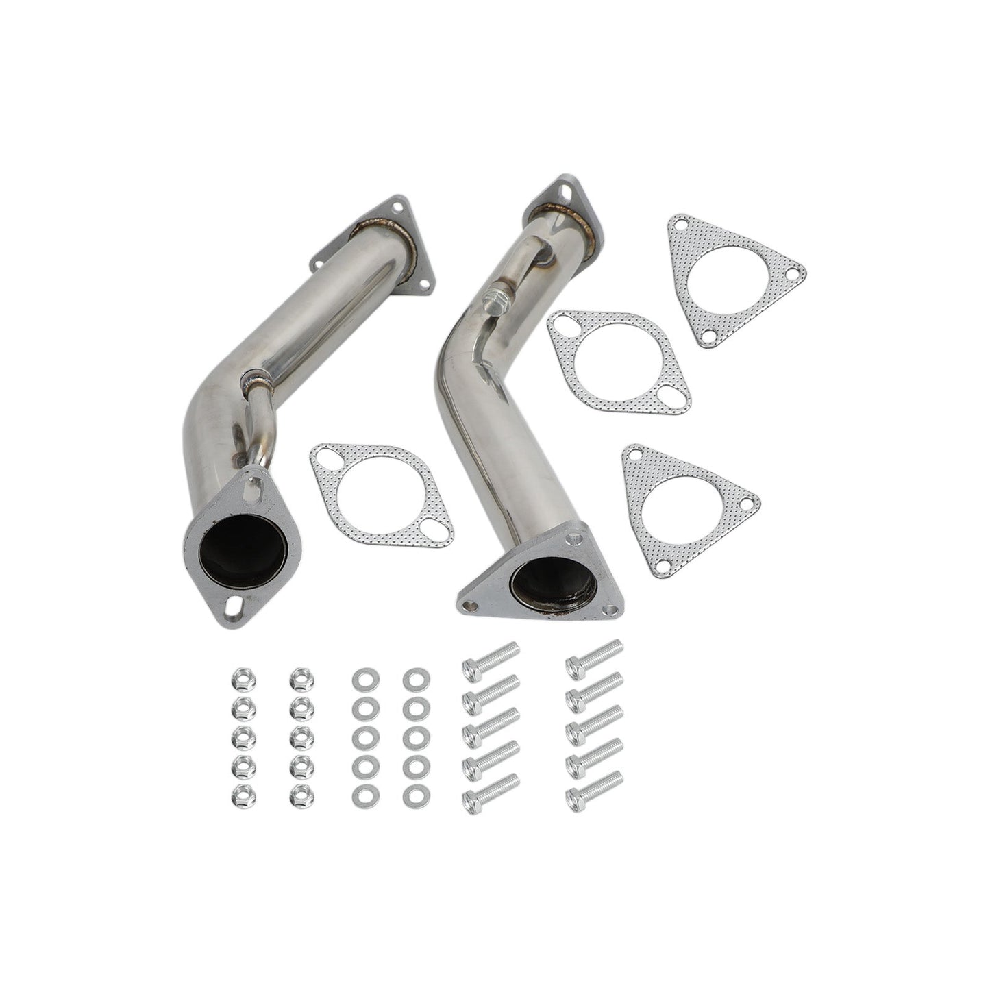 Infiniti Q50/Q60 Models 3.7L Engine 2.5" Stainless Steel Test Pipes Exhaust DownPipe Champoo