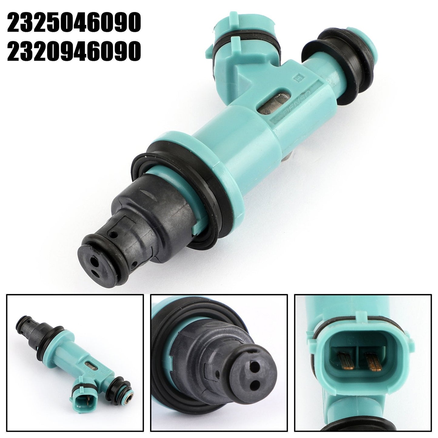 842-12268 23209-46090 2320946090 2325046090 1x Fuel Injector 23250-46090 For Toyota Supra Lexus GS300 SC300 IS300 3.0L Champoo