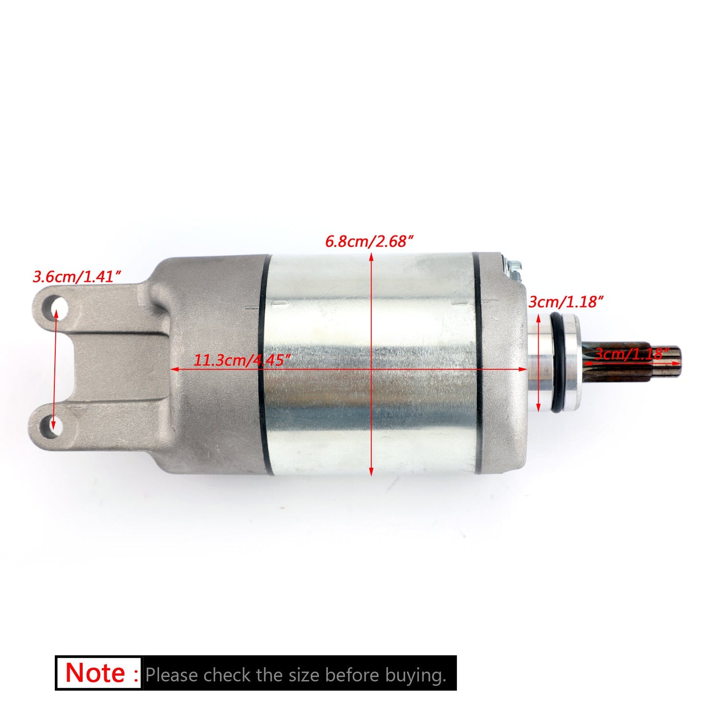 Electric Starter Motor for Honda TRX300 Sportrax 300 X 2009 31200-HM3-671 Champoo