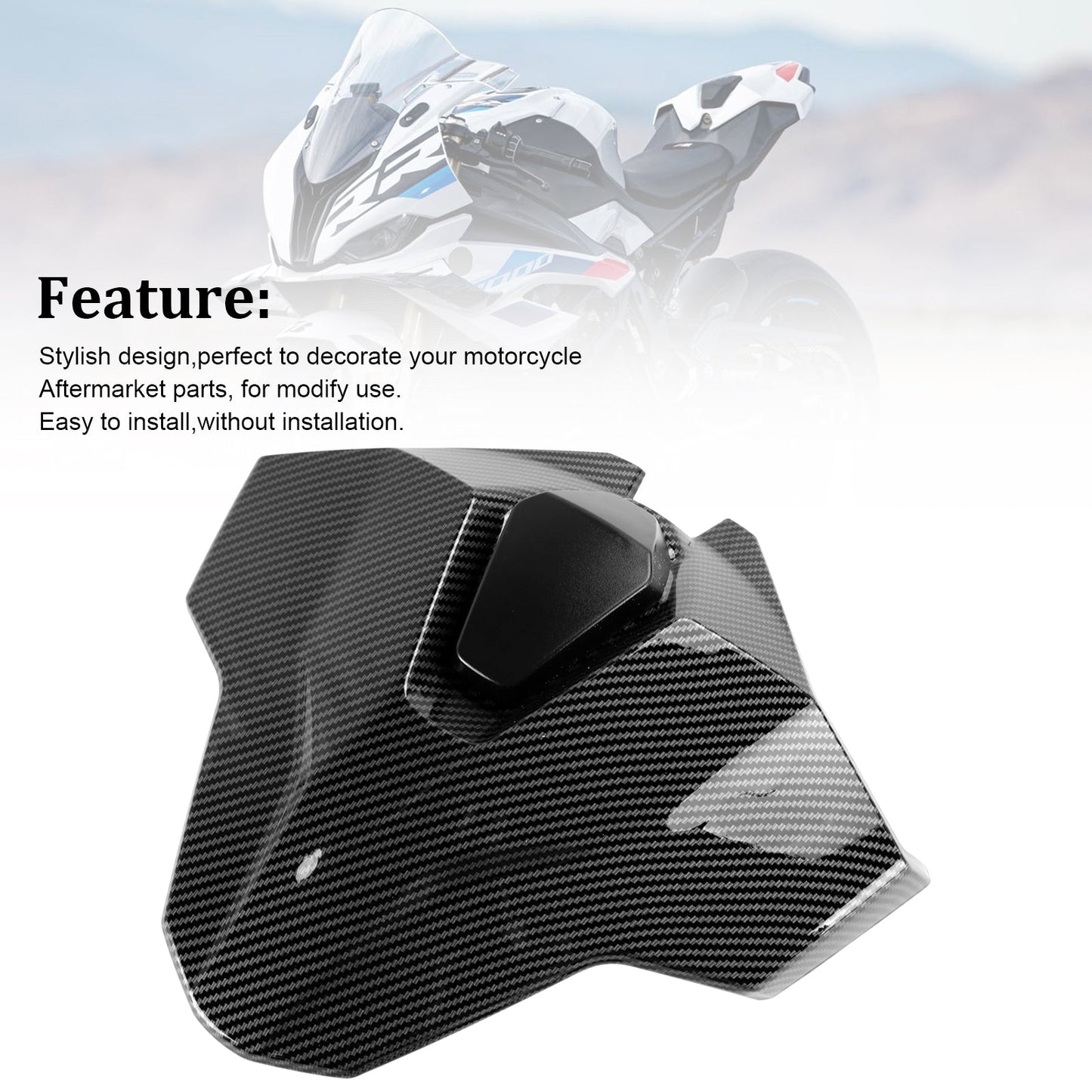 23-24 BMW S1000RR Tail Rear Seat Cover Fairing Cowl