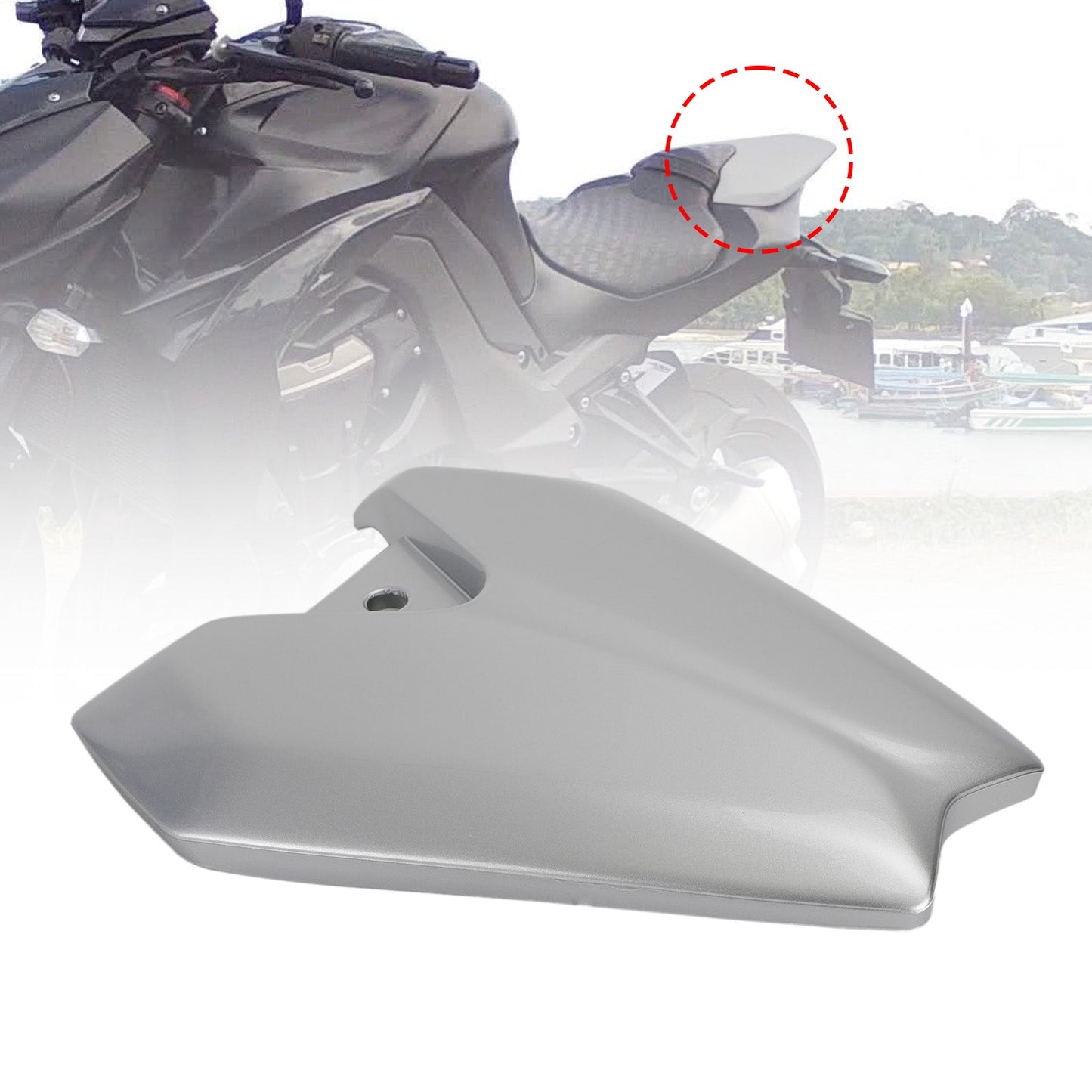 Motorcycle Rear Seat Fairing Cover Cowl for Kawasaki Z1000 2014-2022