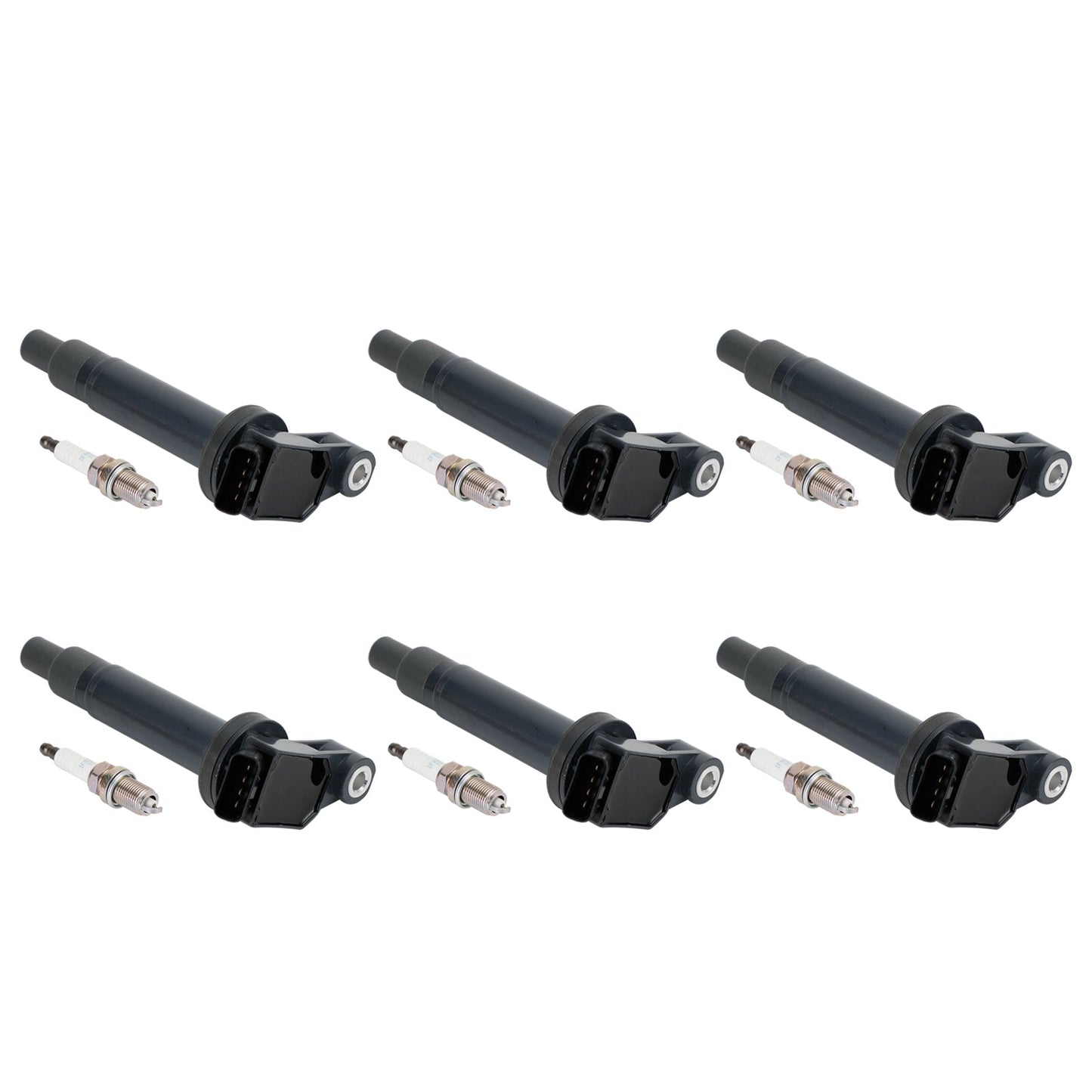 1999-2003 Lexus ES300/RX300 3.0L V6 6PCS Ignition Coil+6PCS Spark Plug 90919-02234 UF267 1788315 6731301