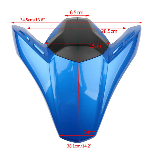 ABS Rear Seat Fairing Cover Cowl Fits For Kawasaki Z900 Z ABS 2017-2019 Blue