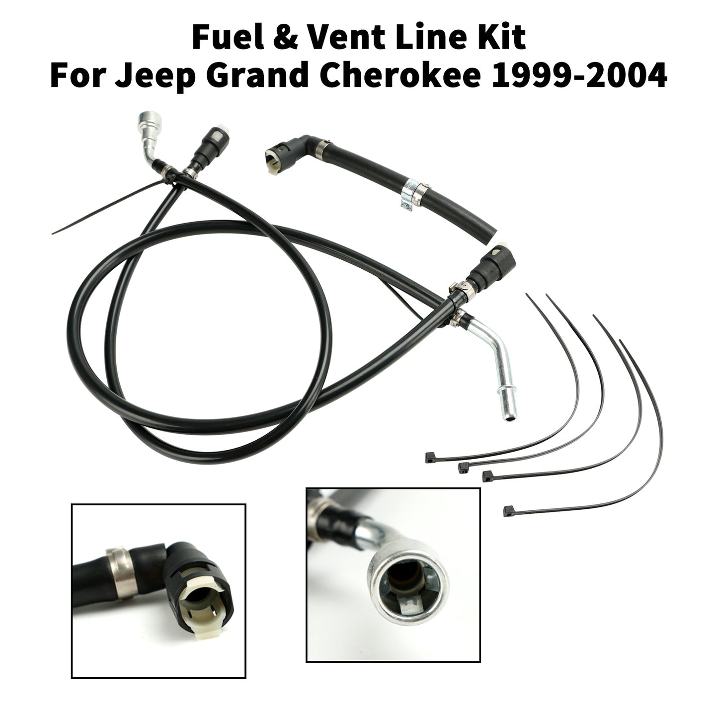 1999-2004 Jeep Grand Cherokee Pump To Filter Fuel Line Set FL-FG0918  68202490A