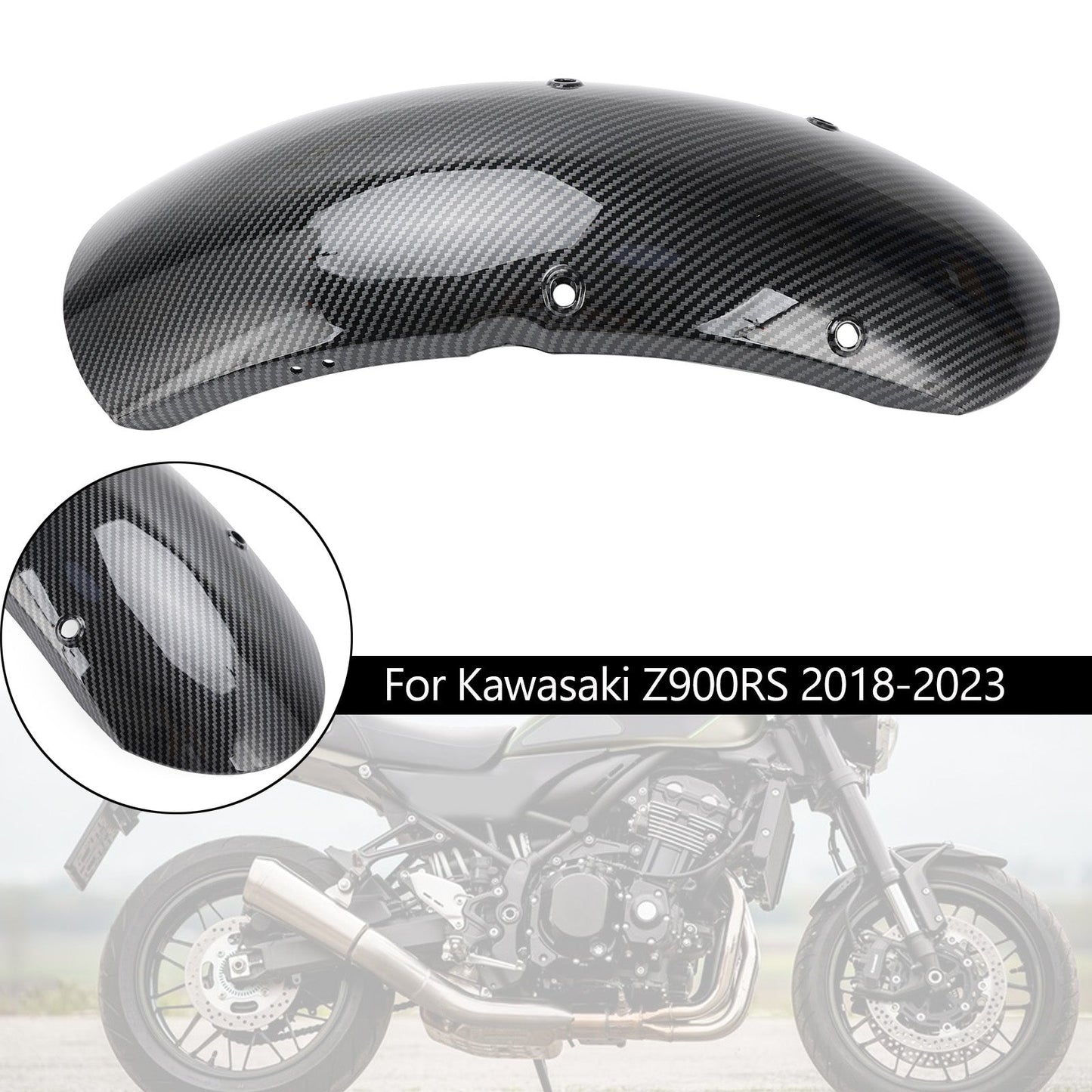 2018-2023 Kawasaki Z900RS Front Fender Mudguard Fairing