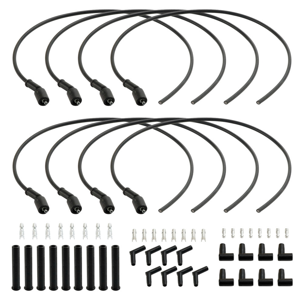 60" Universal Spark Plug Wires 551083 For LS Coil Relocations LS1 LS3 5.3 5.7