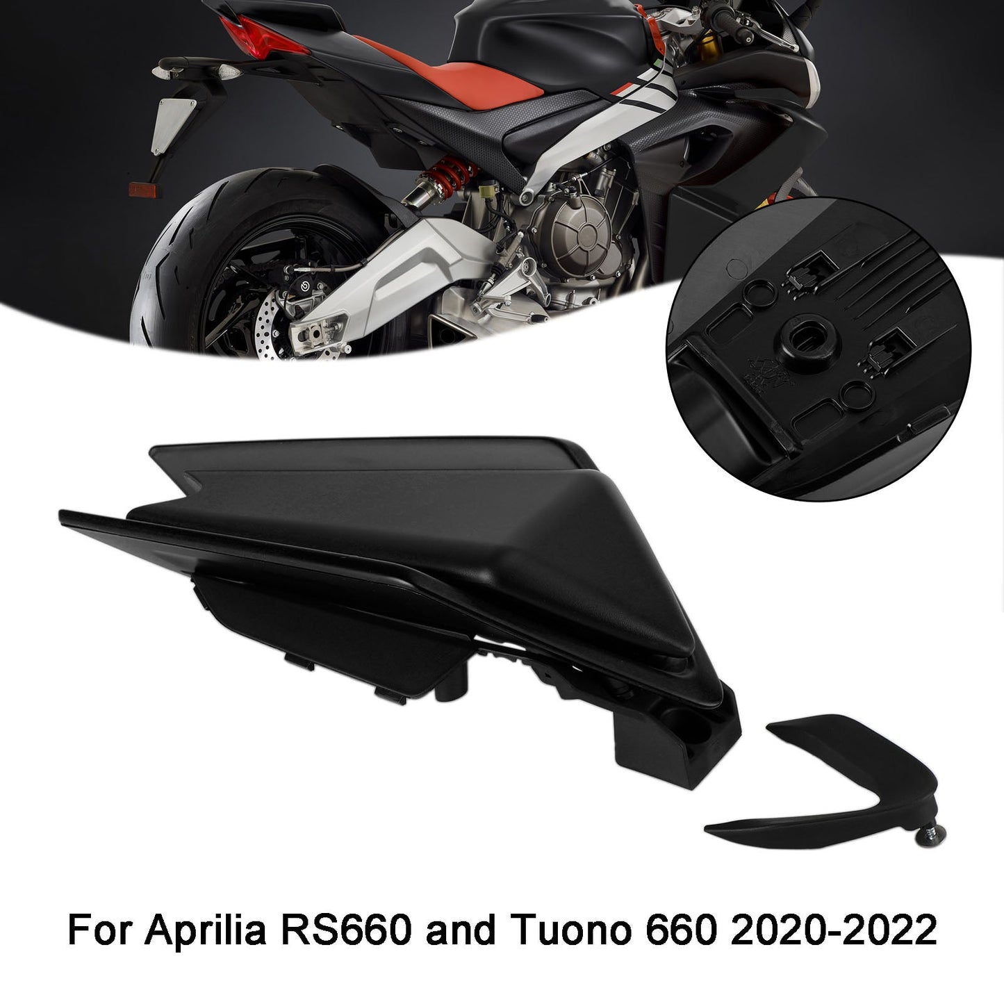 Rear Cowl Tail FAIRING Cover For Aprilia RS660 RSV4 Tuono 660 2020-2022