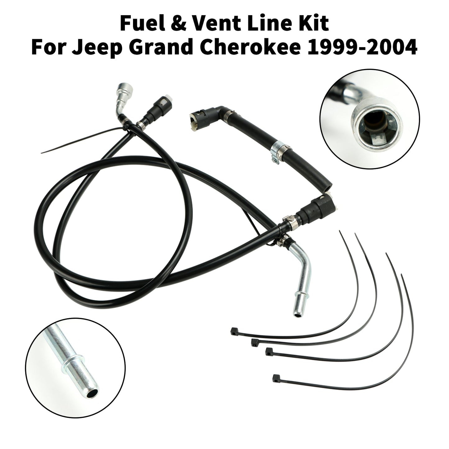 1999-2004 Jeep Grand Cherokee Pump To Filter Fuel Line Set FL-FG0918  68202490A