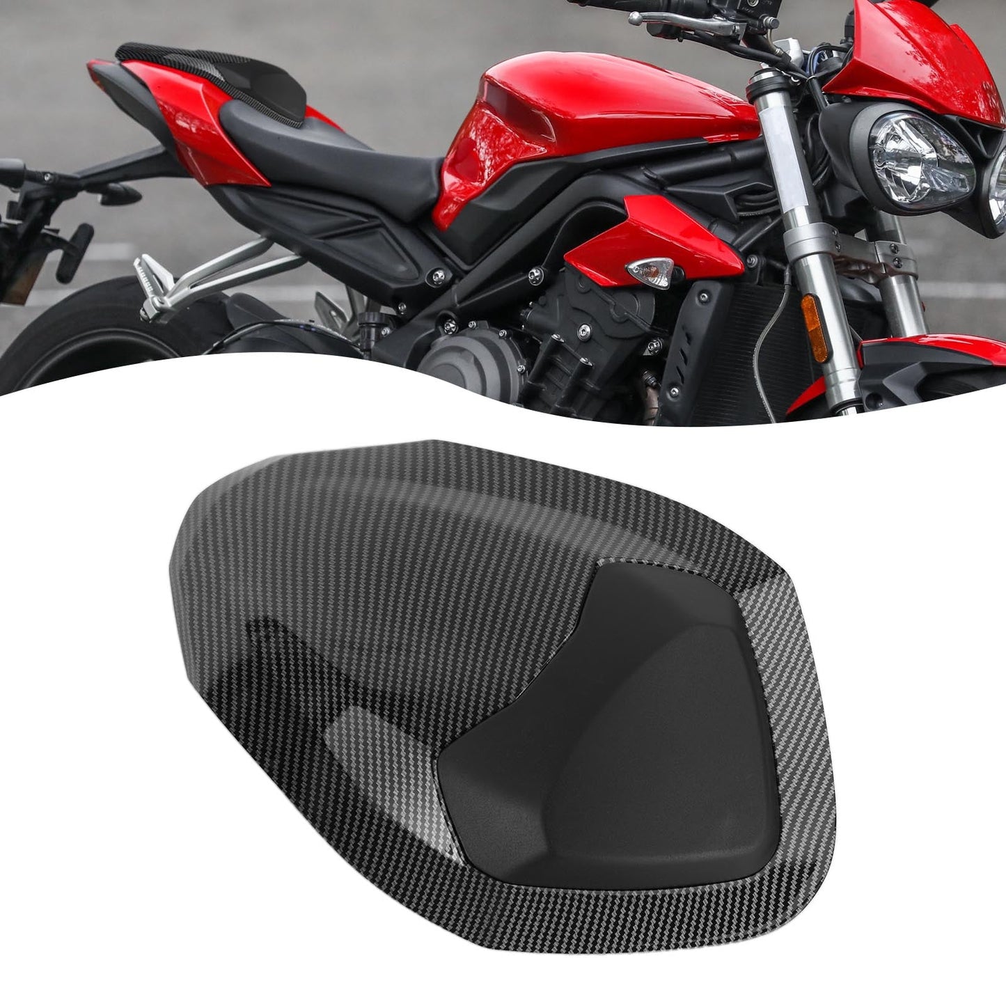 Rear Tail Seat Fairing Cowl Cover For Street Triple RS 765 2017-2019