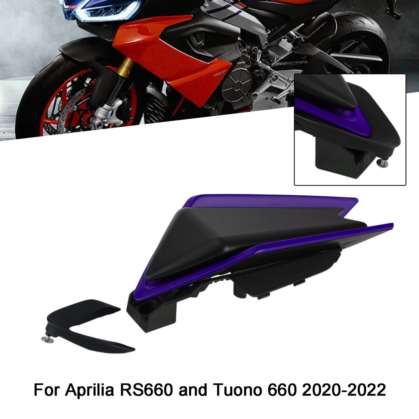 Rear Cowl Tail FAIRING Cover For Aprilia RS660 RSV4 Tuono 660 2020-2022