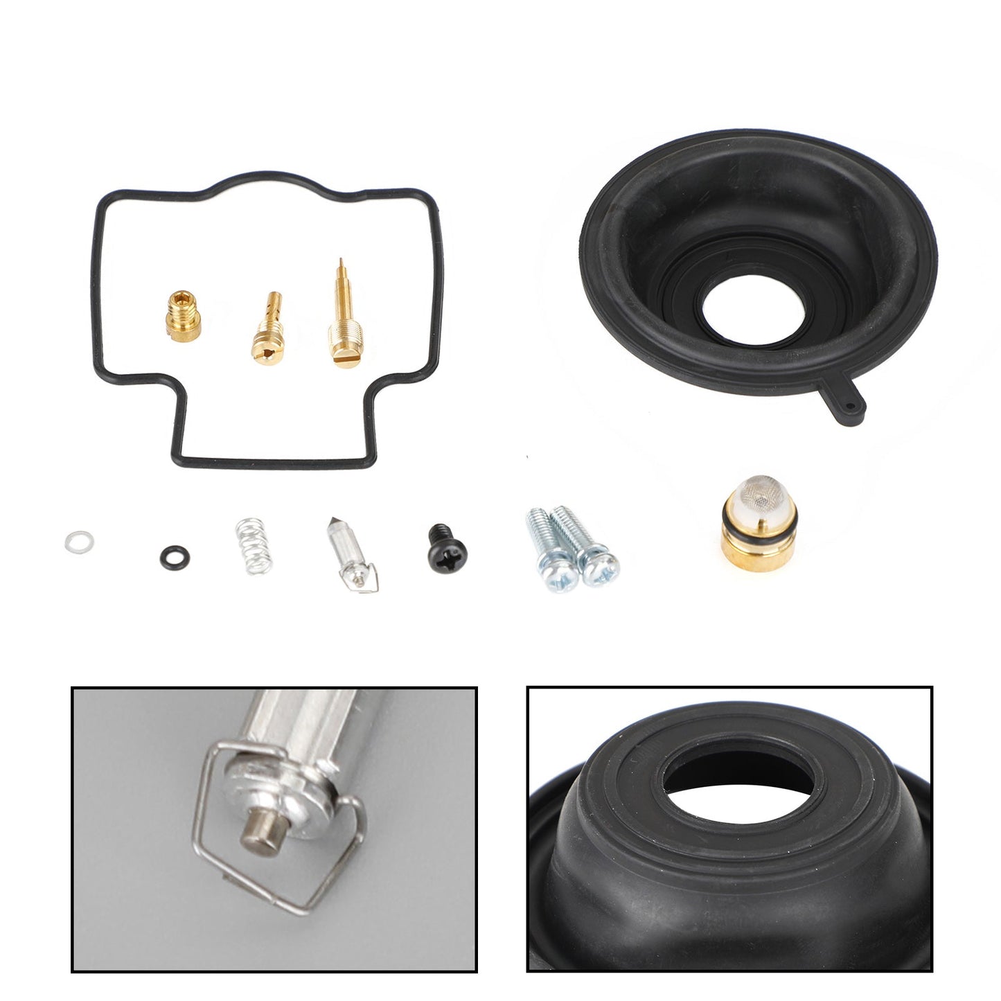 Carburetor Rebuild Kit fit for Kawasaki ZXR250 1991-1995 ZX250 ZXR250R 1989-1991