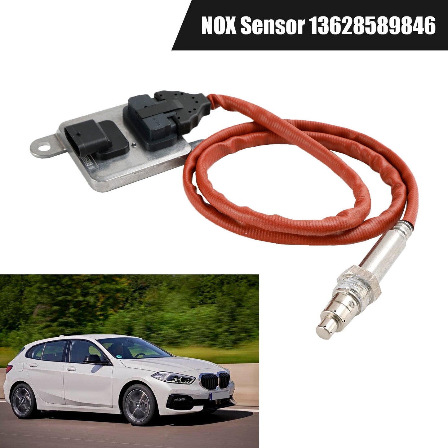 2017 BMW 328d X5 Front Position 1 Nox Sensor 13628589846 8589846 13627812530 13628509721