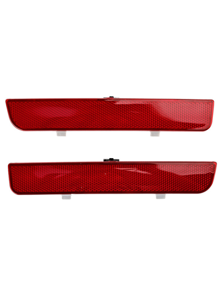 2008-13 Land Rover Freelander 2/LR2 2x Red Rear Bumper Reflector Stop Brake Light LR006348 LR006349