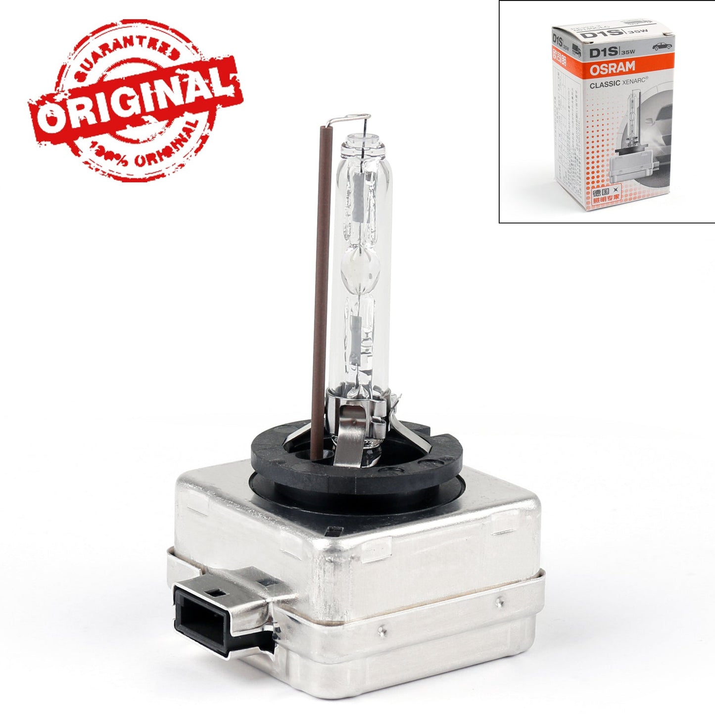 New OEM For OSRAM Xenarc D1S 66144 Original 4300K HID Xenon Headlight Bulb Lamp