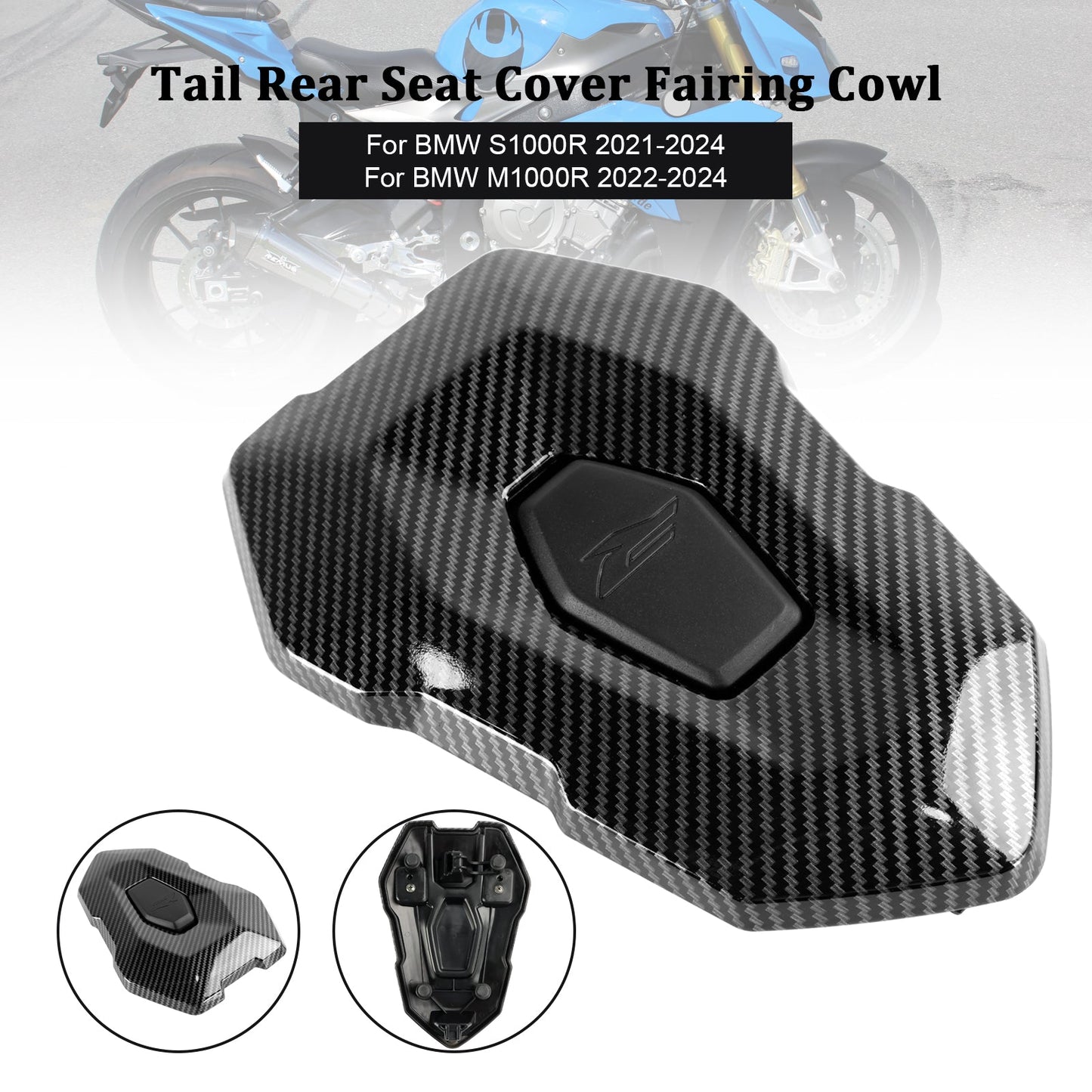 BMW 21-24 S1000R & 22-24 M1000R Tail Rear Seat Cover Fairing Cowl