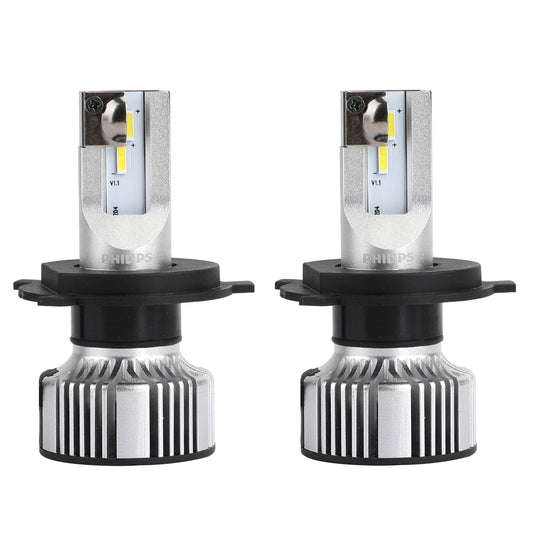 2PCS Philips H4 Led Ultinon Essential Car White Headlight Bulbs 6500K 21W