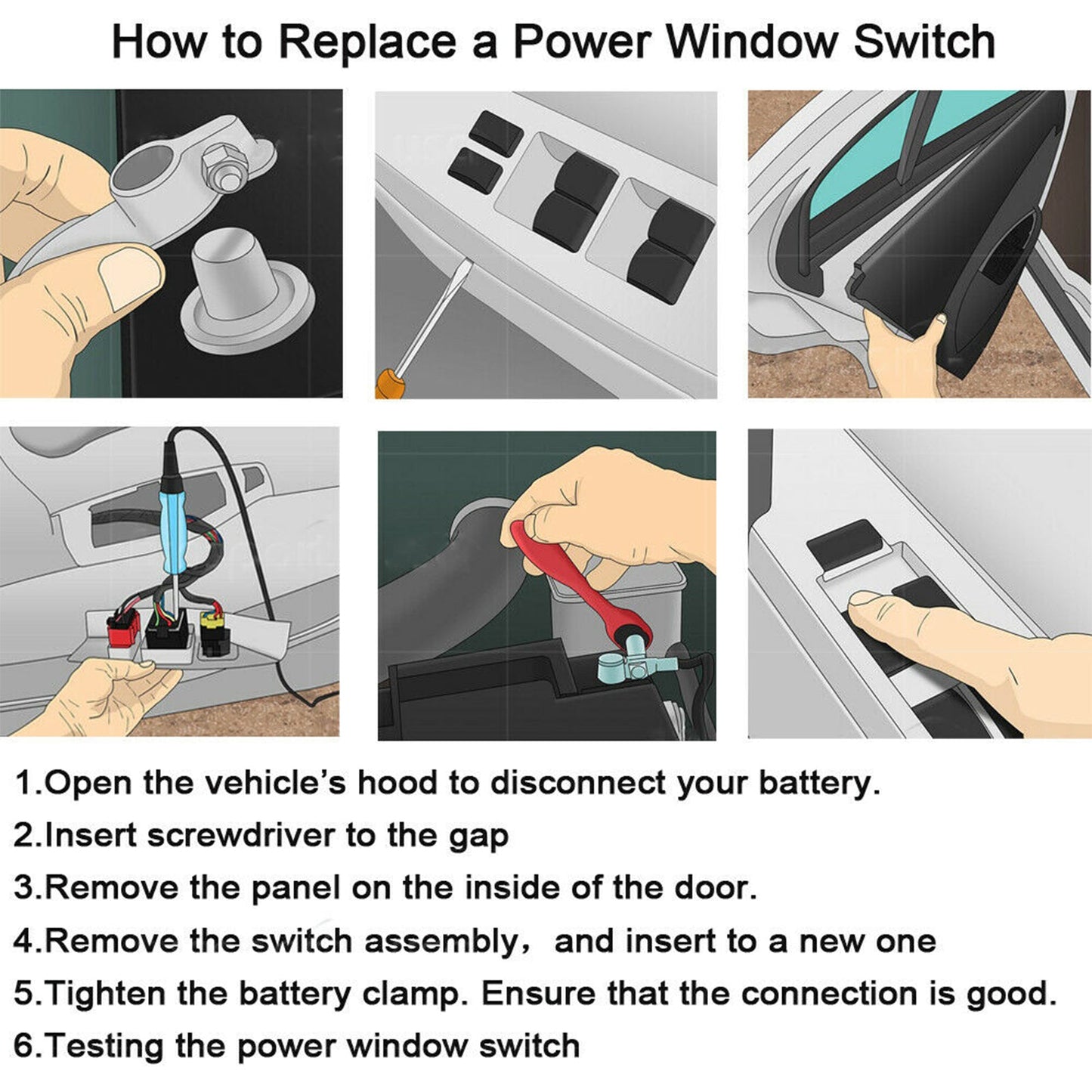 2006-2011 Benz ML350 Master A 2518300290 Power Window Switch