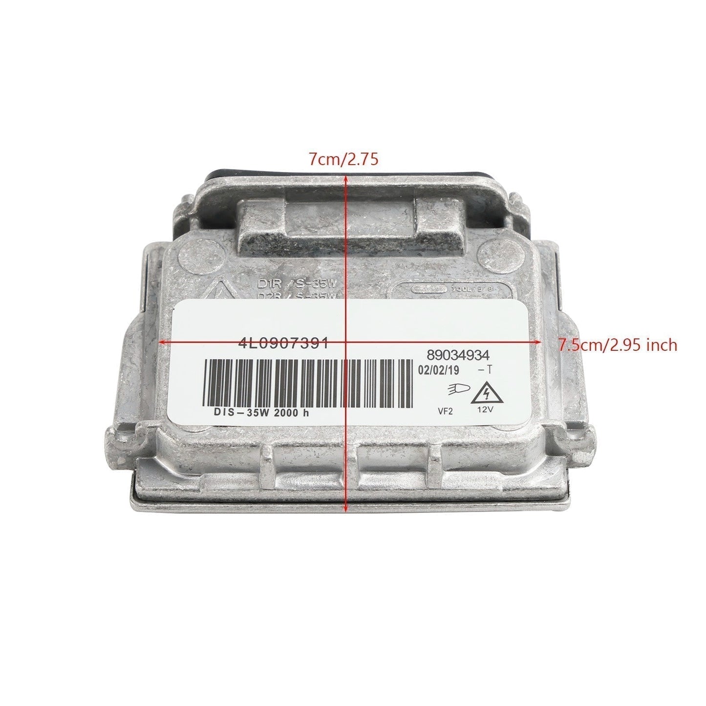 2006-2010 Citroen C4 LC LA Volkswagen EOS 1F7 1F8 Xenon Headlight Headlamp Ballast 6G Control Module 89034934 043731