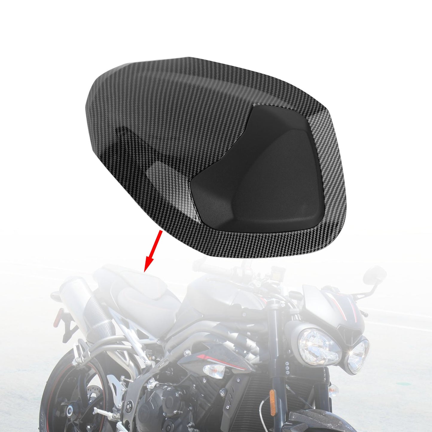 Rear Tail Seat Fairing Cowl Cover For Street Triple RS 765 2017-2019