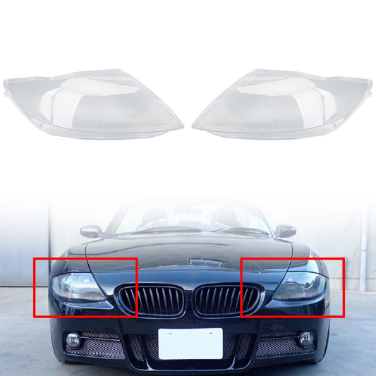 Headlight Cover Headlamp Lens Left For BMW Z4 E85 2003-2008 Clear