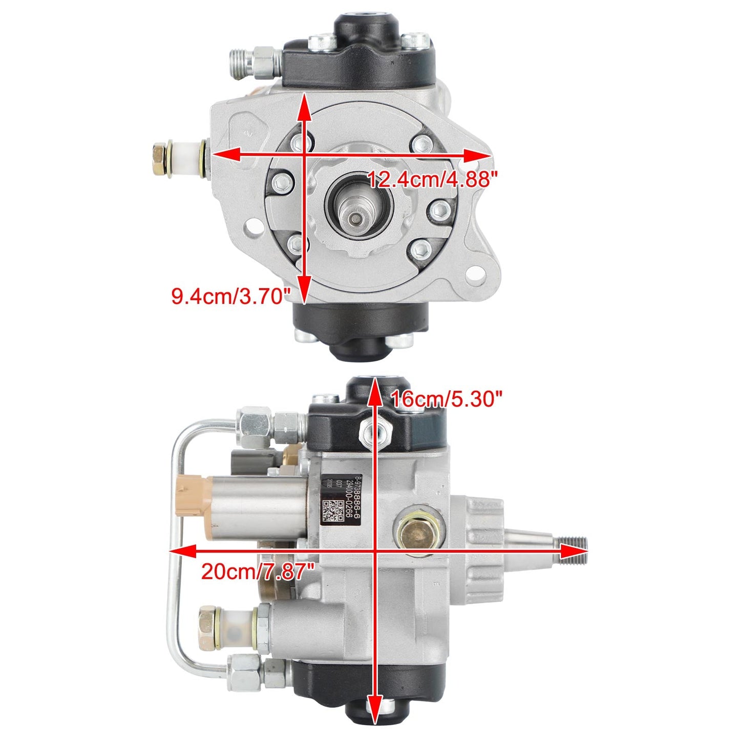 Isuzu 2004-2007 NPR 5.2L 4HK1 Diesel Fuel Pump 294000-0266 2901238860 97328886 Fedex Express