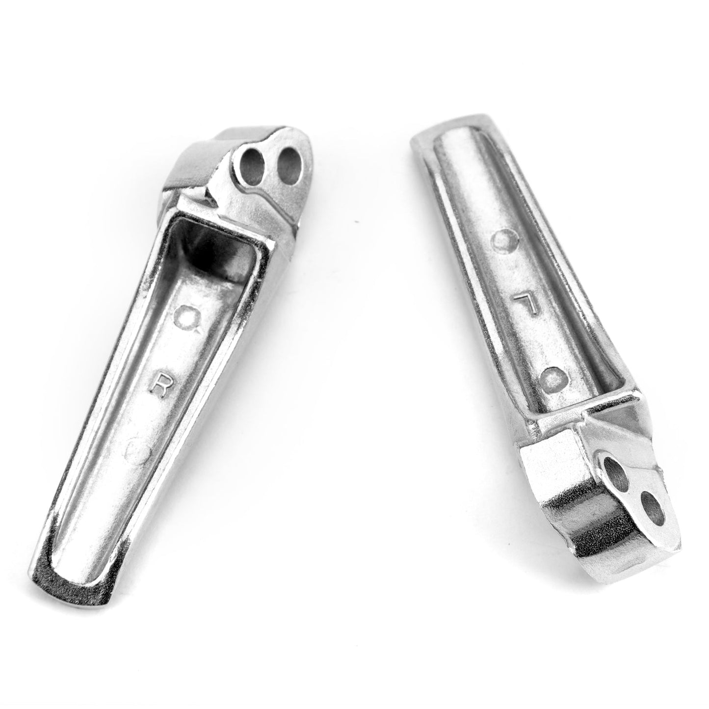 Rear Foot Peg Footrest For Suzuki GSXR600 GSXR 750 1000 SV650 1000 TL1000 Silver