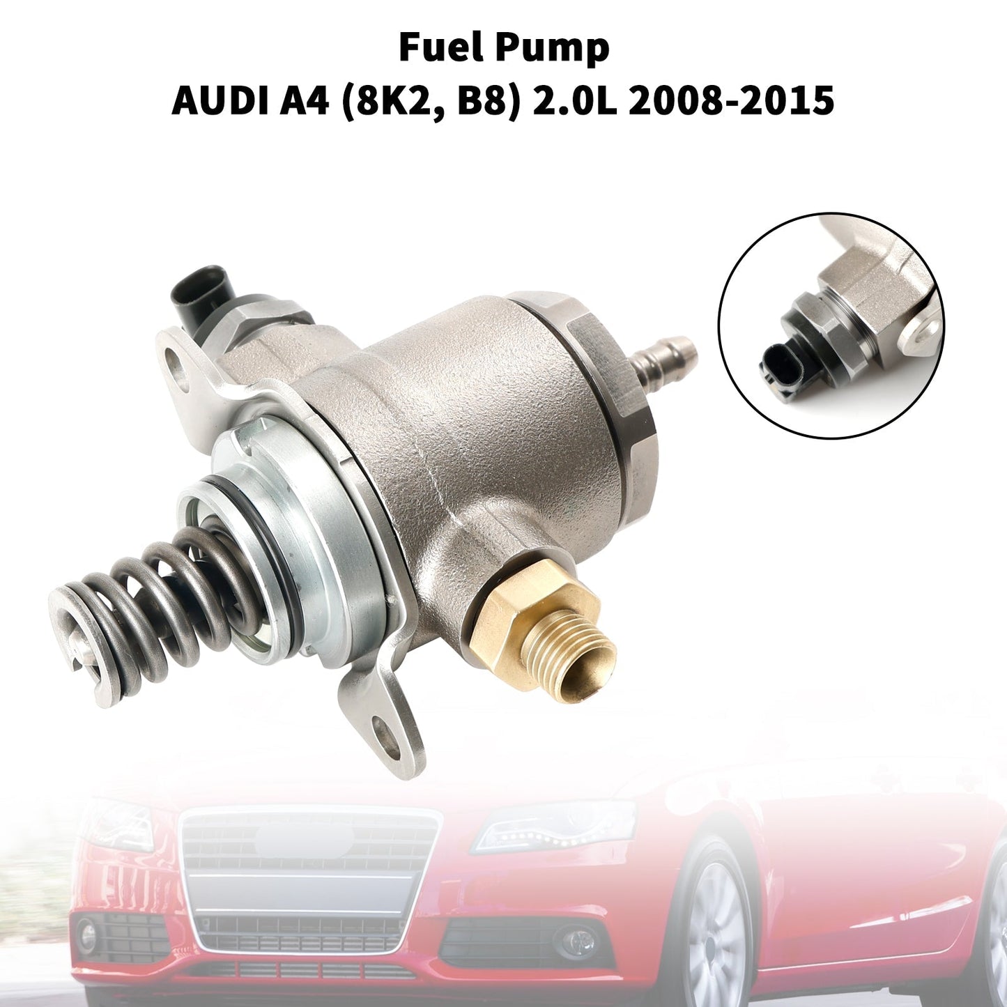 2012 AUDI A8 (4H_) 2.0L High Pressure Pump Fuel Pump 06J127025E HFS034A135C