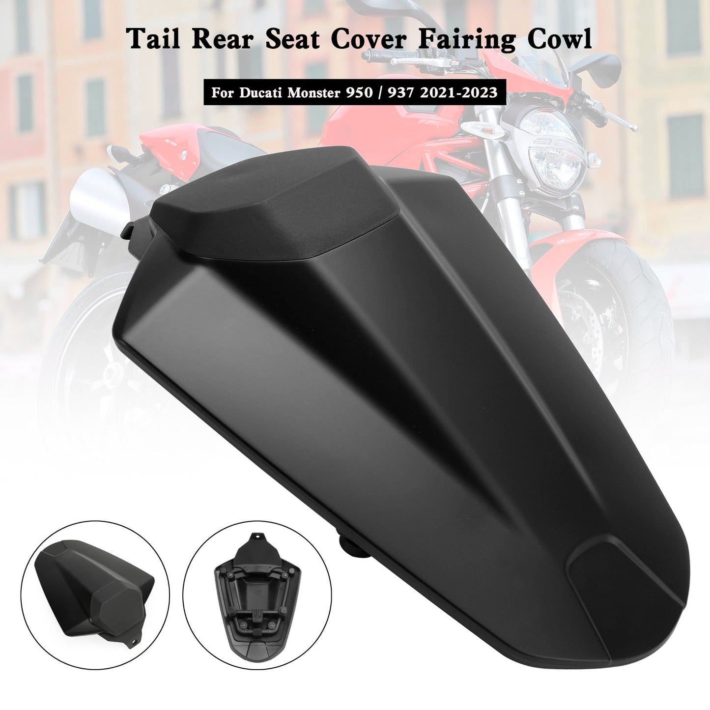 2021-2023 Ducati Monster 950 937 Tail Rear Seat Cover Fairing Cowl