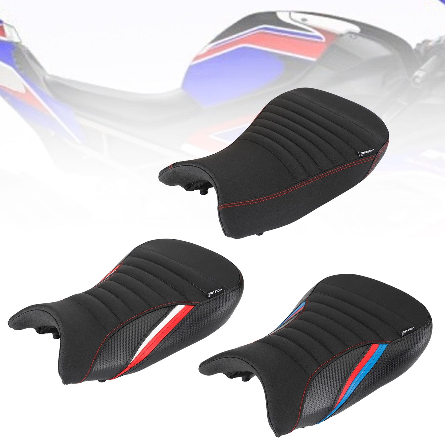 19-22 BMW S1000RR Front Driver Raider Seat Pillion Saddle