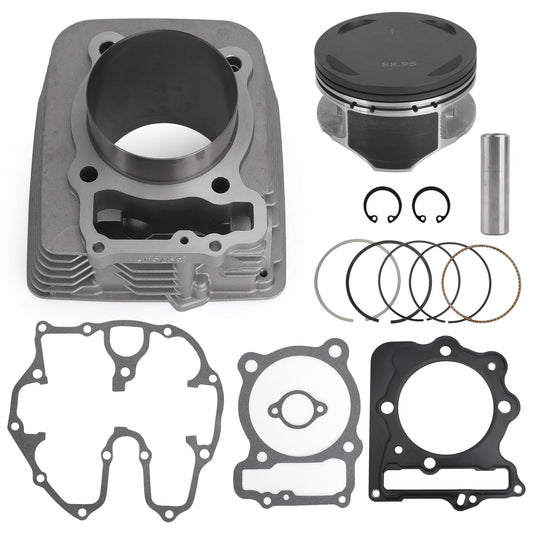 440cc 89mm 1999-2014 Honda TRX400EX TRX400X Big Bore Jug Cylinder Top End Rebuild Kit