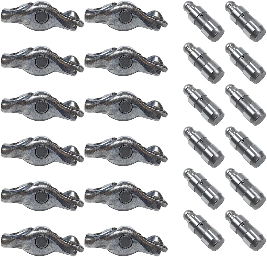 2011-2020 Dodge Challenger 3.6L 12PCS 5184296AH Rocker Arms & 12PCS 5184332AA Valve Lifters Lash Adjusters