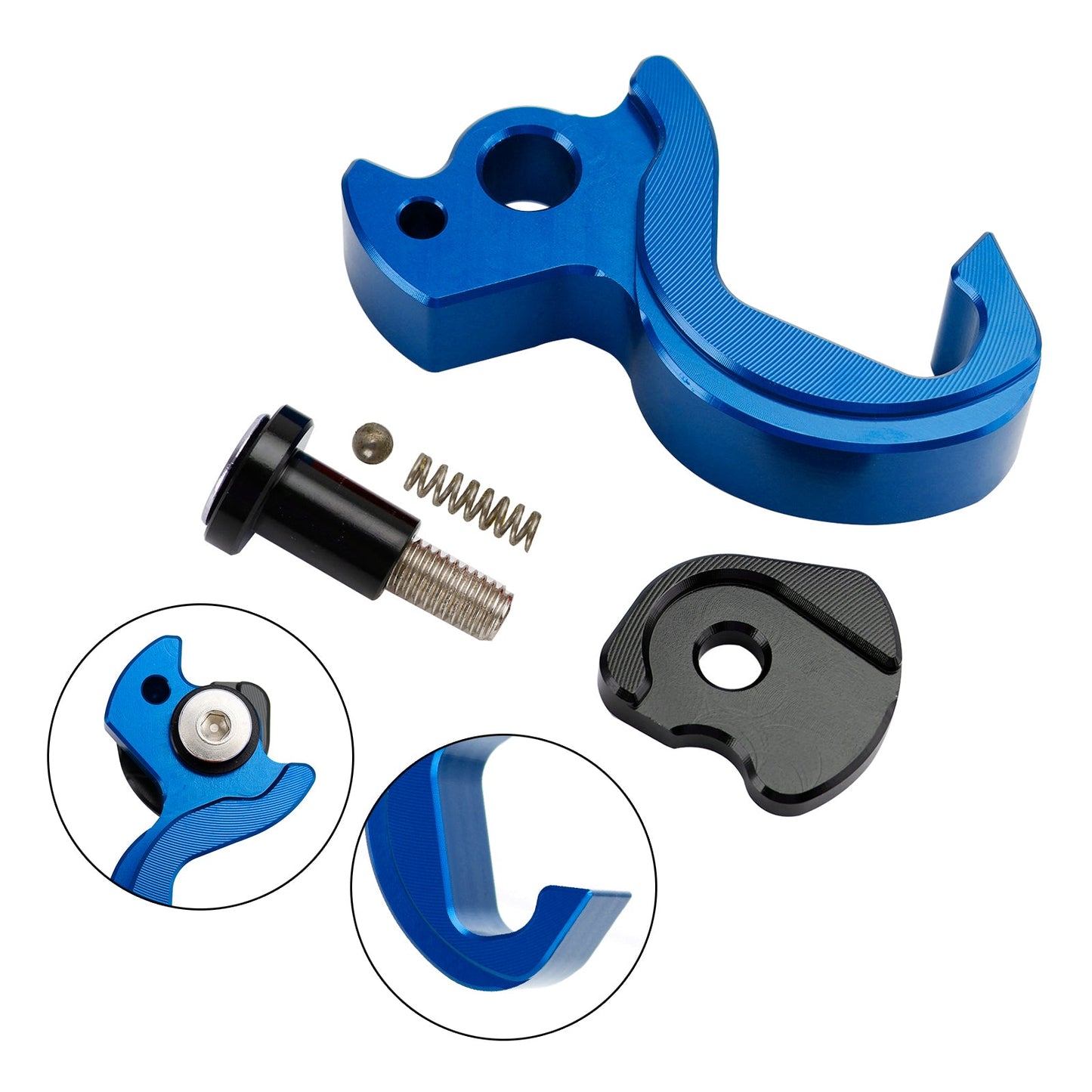 Helmet Hook Hanger Storage Holder Blue Fits For Yamaha Tricity 125 14-21 155 23