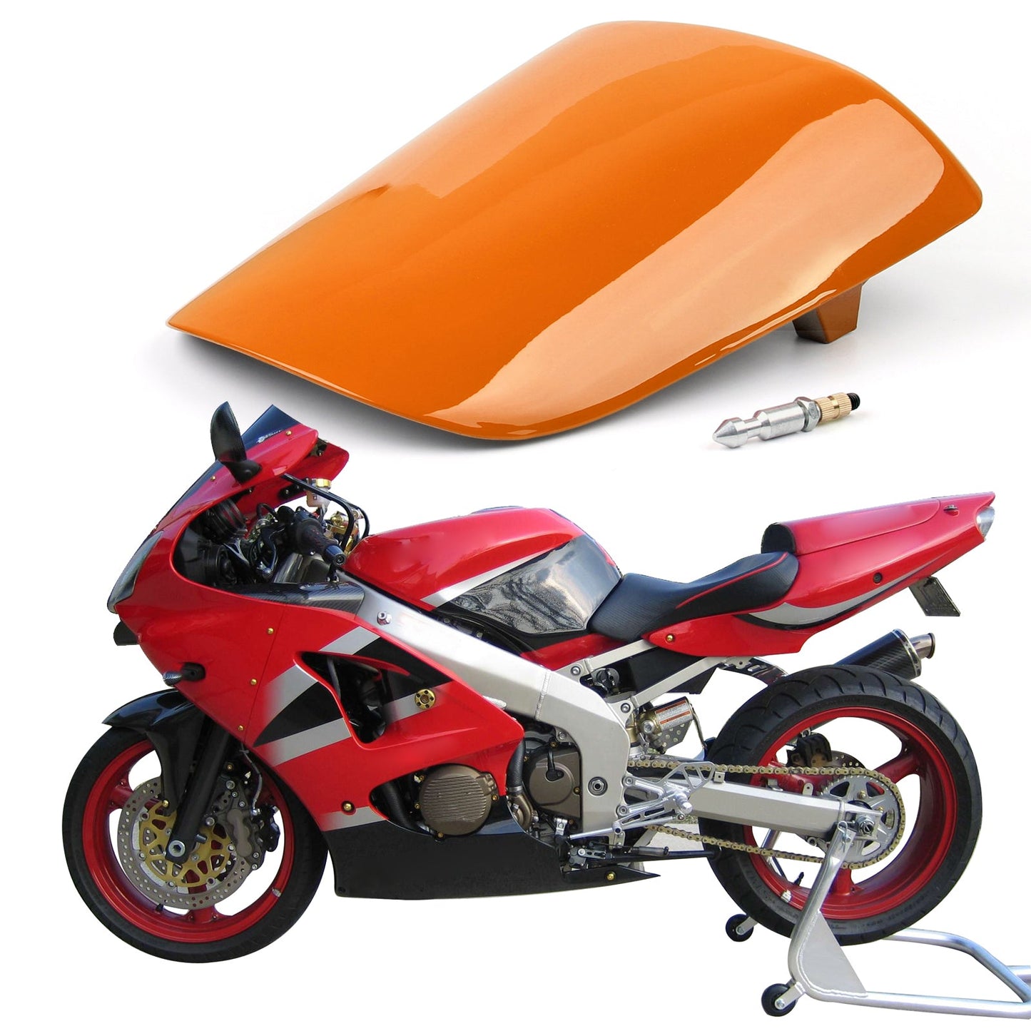 Rear Seat Cover Cowl For Kawasaki ZX6R 2000-2002