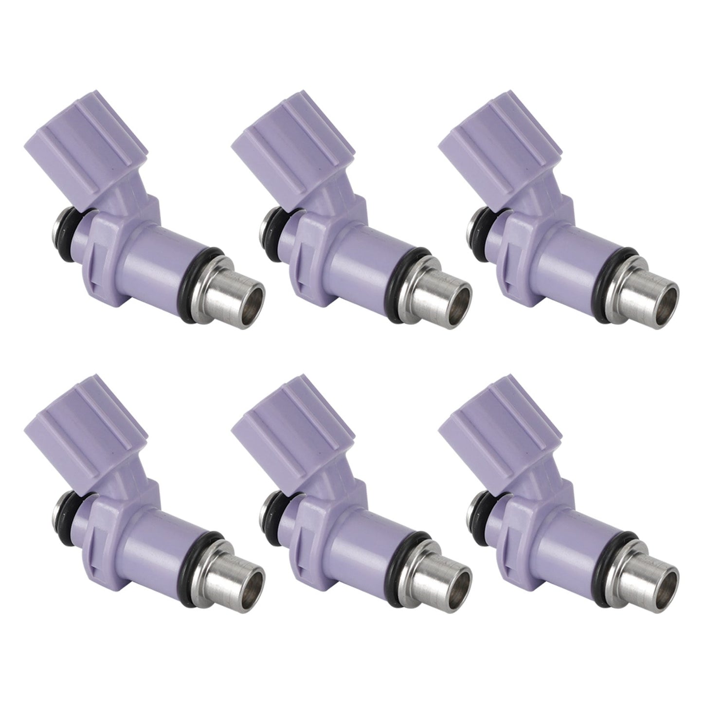 6PCS Fuel Injectors 6P2-13761-10-00 Fit For Yamaha 250 Outboard