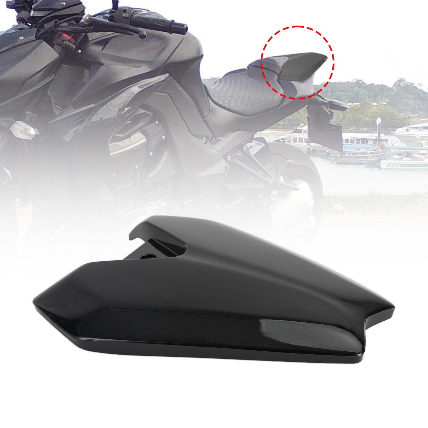 Motorcycle Rear Seat Fairing Cover Cowl for Kawasaki Z1000 2014-2022