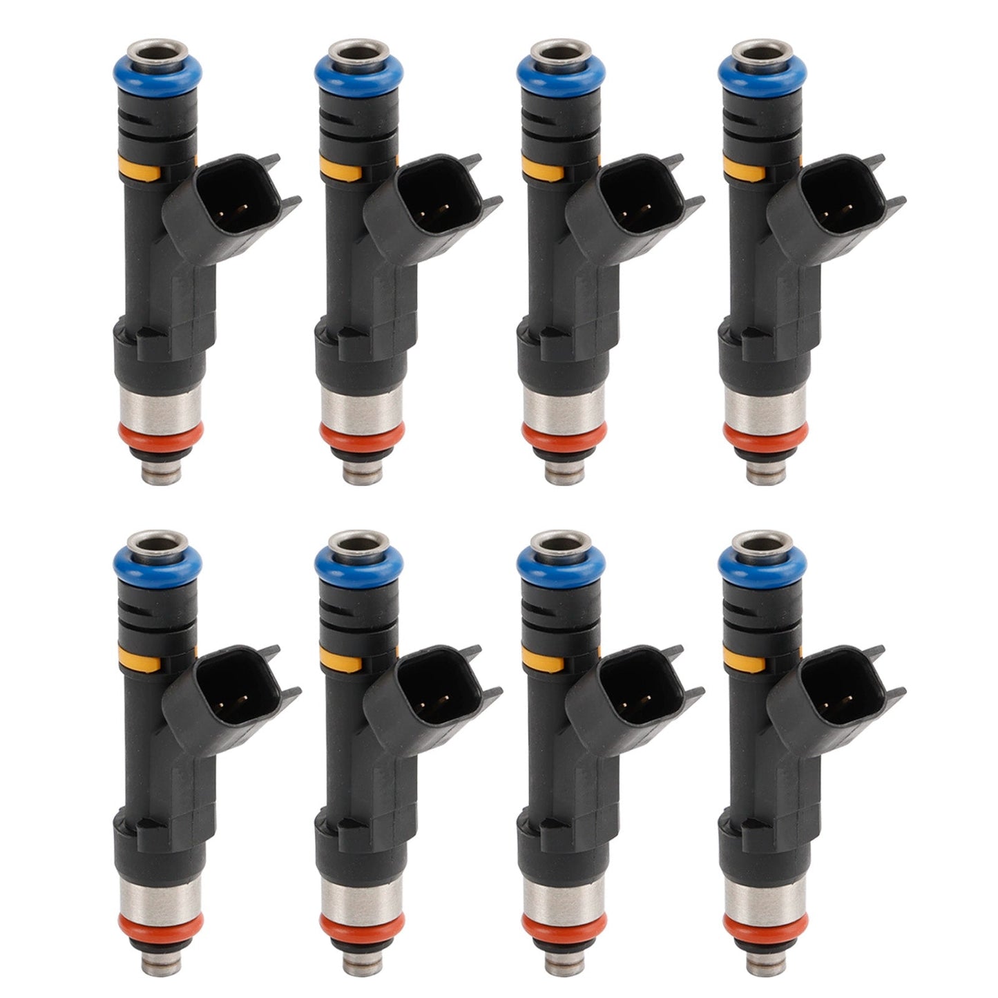 8PCS 0280158165 Fuel Injectors 0280158081 879312003 For Mercruiser Volvo Penta