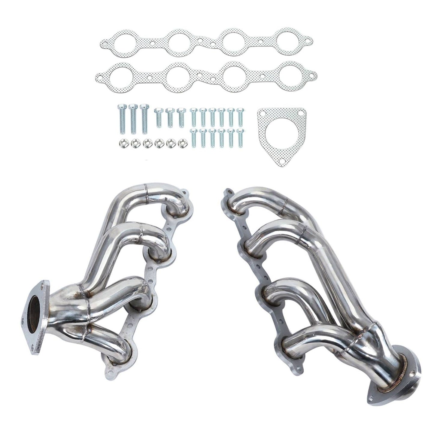 2002-2013 Chevrolet Silverado 1500 4.8L 5.3L 6.0L 6.2L Exhaust Headers